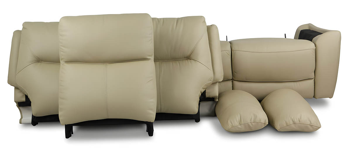 Elementy sofy relaks Atlanta przed złożeniem